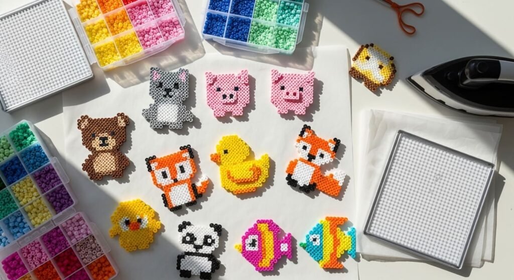 26 Adorable Animal Perler Beads Ideas for Cute Craft Time