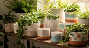 22 Aesthetic Aesthetic Flower Pot Painting Ideas for Trendy Home Decor