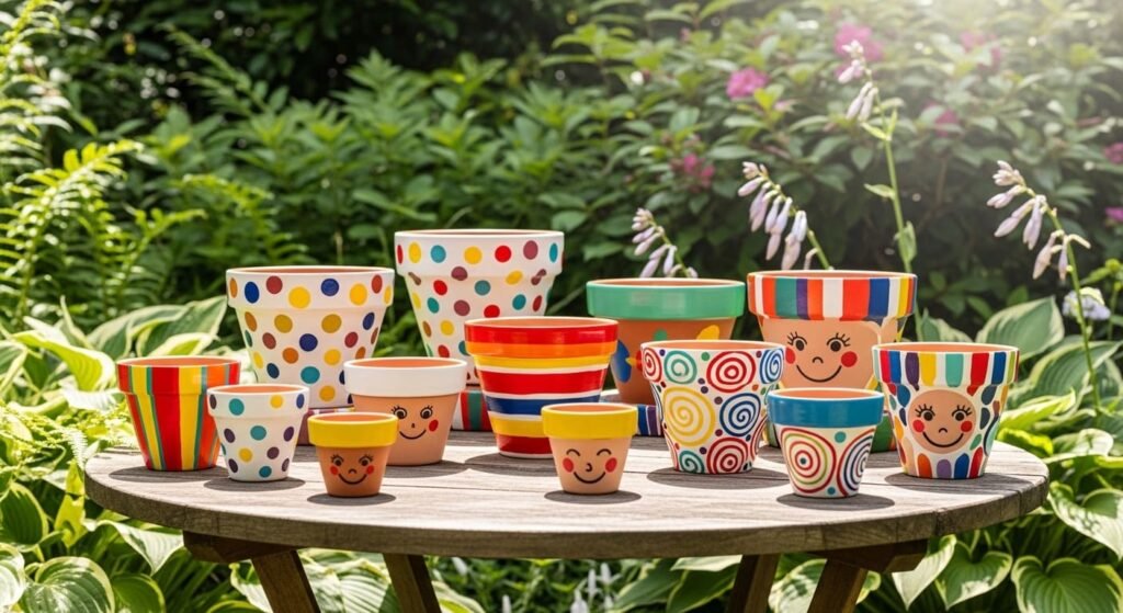 25 Easy Easy Flower Pot Painting Ideas for Beginner-Friendly Crafts