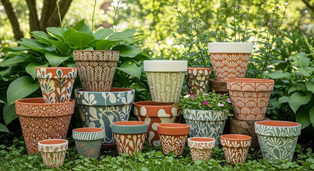 21 Unique Clay Pot Painting Ideas for Handmade Garden Style