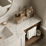 20 Aesthetic Bathroom Makeup Storage Ideas for a Tidy Vanity Setup