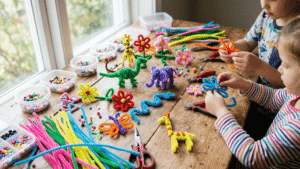 27 Creative Pipe Cleaner Crafts for Kids for Fun Hands-On Play