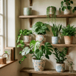 24 Elegant Indoor Flower Pot Painting Ideas for Cozy Plant Corners