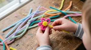 23 Gorgeous Pipe Cleaner Flower Crafts for Colorful Kids Activities