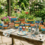 How to Paint Flower Pots for Beautiful DIY Garden Decor