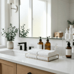 24 Simple Bathroom Counter Storage Ideas for a Clutter-Free Vanity