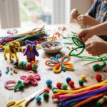 22 Simple Pipe Cleaner Crafts for Kids for Quick Craft Time