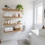 29 Trendy Bathroom Wall Storage Ideas for Extra Vertical Space