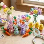24 Creative Pipe Cleaner Easter Crafts for Cute Holiday Projects