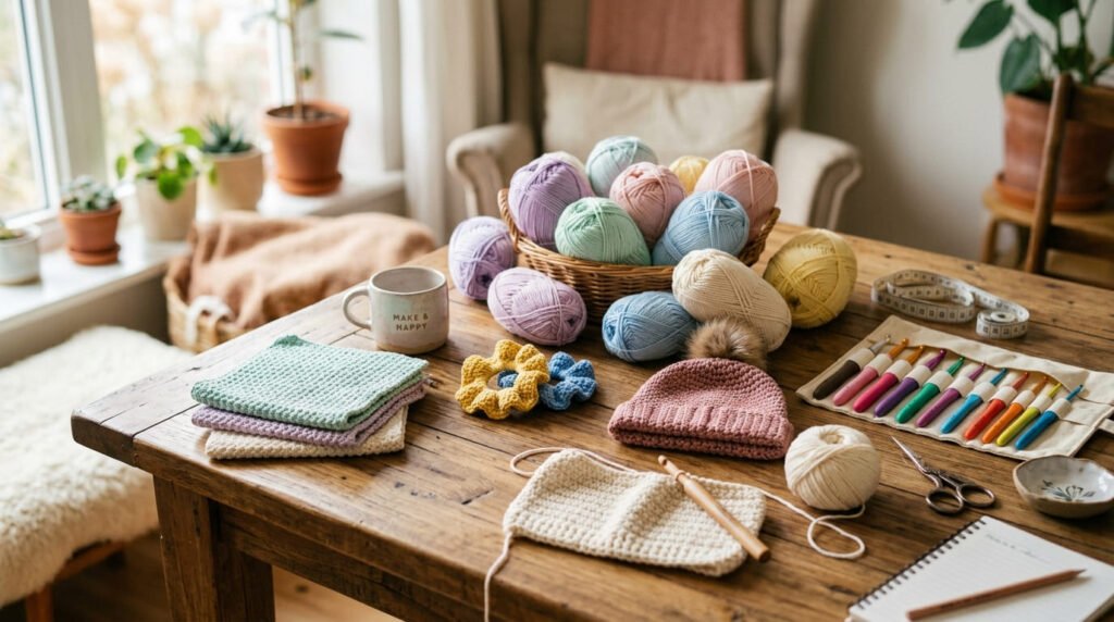 22 Easy Beginner Crochet Projects You Can Finish in a Weekend