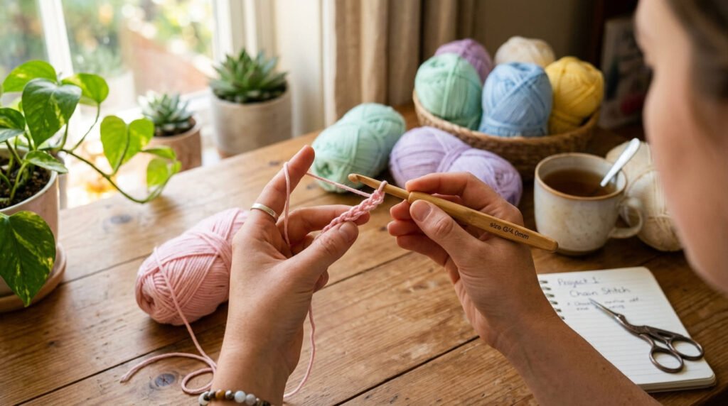 How to Crochet for Beginners: A Step-by-Step Starter Guide