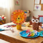 25 Adorable animal crafts for kids for Playful Learning