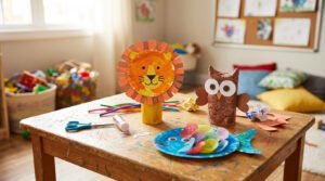 25 Adorable animal crafts for kids for Playful Learning