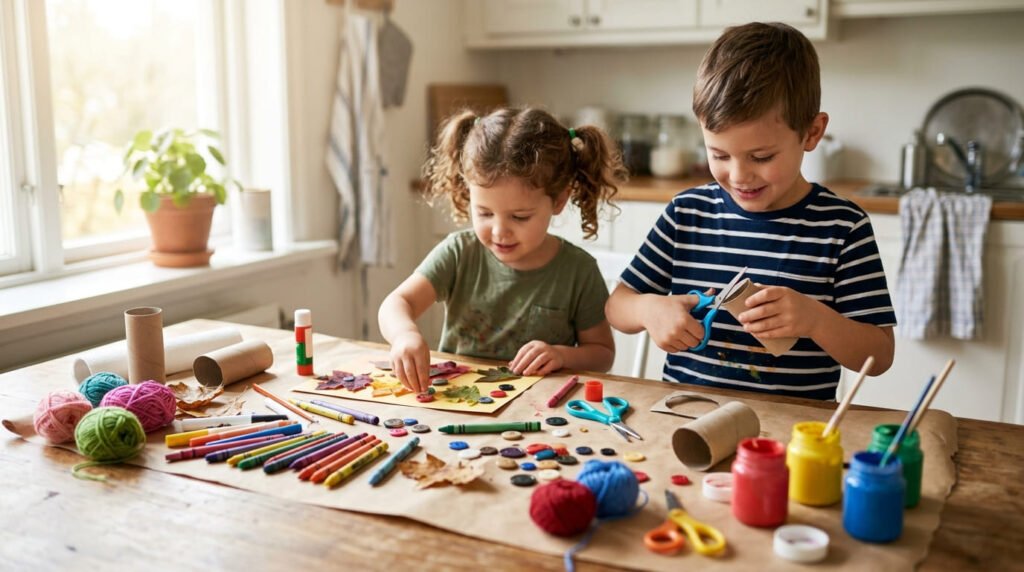 25 Creative craft ideas for kids for Screen-Free Fun