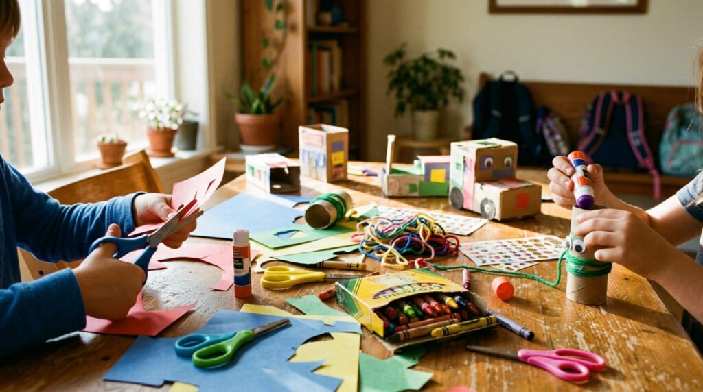 22 Easy easy crafts for kids for Quick After-School Activities