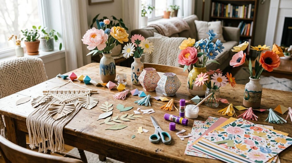 20 Gorgeous paper crafts for home decor to Brighten Any Room